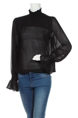 Дамска блуза Monki, Размер M, Цвят Черен, 100% полиестер, Цена 14,30 лв.