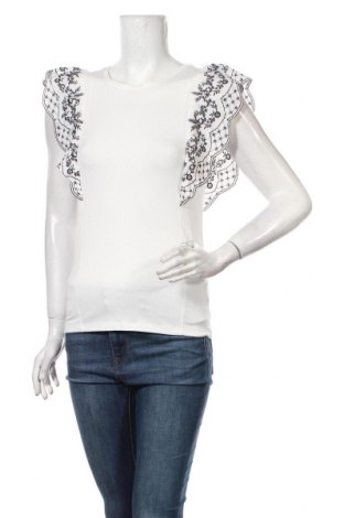 Damen Shirt Naf Naf, Größe XS, Farbe Weiß, 96% Viskose, 4% Elastan, Preis 27,69 €