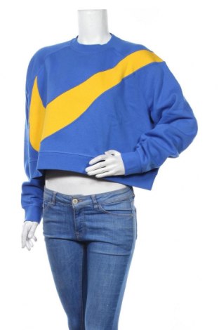 Damen Shirt Nike, Größe XL, Farbe Blau, 80% Baumwolle, 20% Polyester, Preis 35,72 €