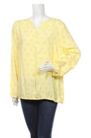Дамска блуза Nkd, Размер XL, Цвят Жълт, Вискоза, Цена 27,30 лв.