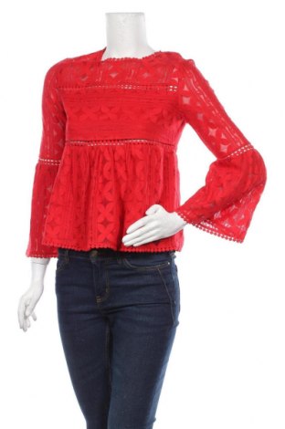 Bluză de femei ONLY, Mărime S, Culoare Roșu, Poliamidă, Preț 126,15 Lei