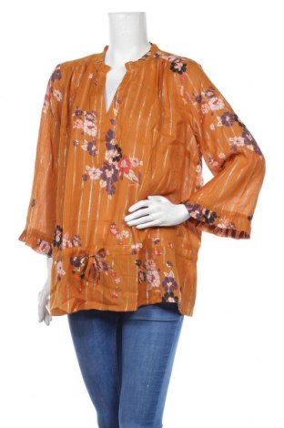 Дамска блуза Part Two, Размер L, Цвят Оранжев, 99% вискоза, 1% метални нишки, Цена 74,82 лв.