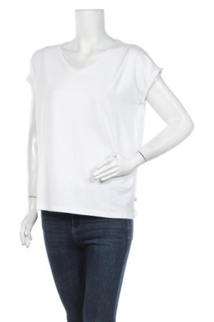 Damen Shirt Q/S by S.Oliver, Größe M, Farbe Weiß, 75% Viskose, 20% Polyester, 5% Elastan, Preis 12,45 €