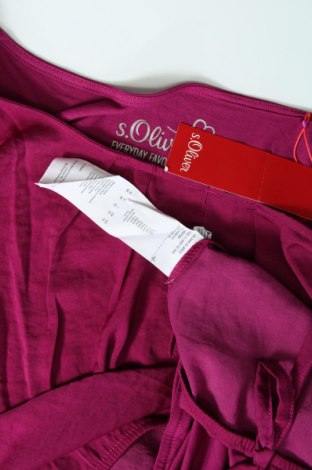 Γυναικεία μπλούζα S.Oliver, Μέγεθος XL, Χρώμα Ρόζ , Βισκόζη, Τιμή 13,76 €