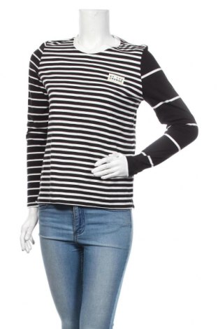 Γυναικεία μπλούζα S.Oliver, Μέγεθος S, Χρώμα Μαύρο, Βαμβάκι, Τιμή 33,17 €