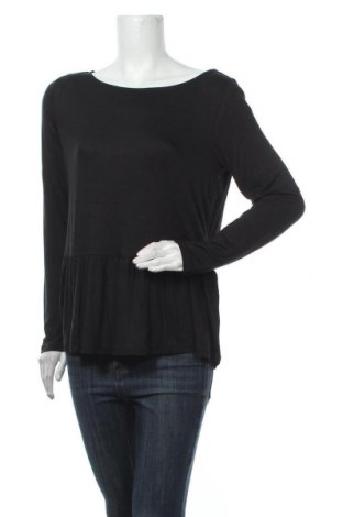 Γυναικεία μπλούζα S.Oliver, Μέγεθος L, Χρώμα Μαύρο, 95% βισκόζη, 5% ελαστάνη, Τιμή 31,70 €