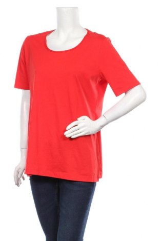 Γυναικεία μπλούζα S.Oliver, Μέγεθος XL, Χρώμα Κόκκινο, Βαμβάκι, Τιμή 23,12 €