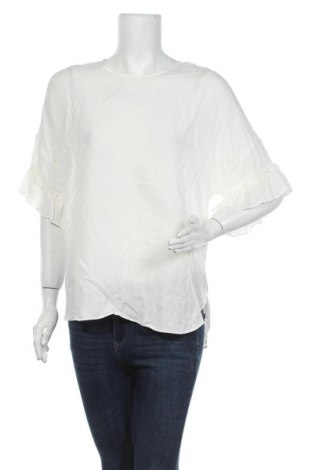 Дамска блуза TWINSET, Размер L, Цвят Бял, 66% вискоза, 34% коприна, Цена 118,30 лв.