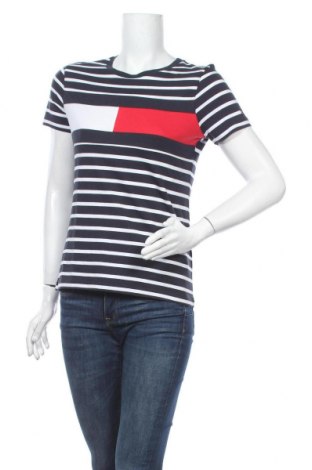 Γυναικεία μπλούζα Tommy Hilfiger, Μέγεθος XS, Χρώμα Μπλέ, Βαμβάκι, Τιμή 39,33 €