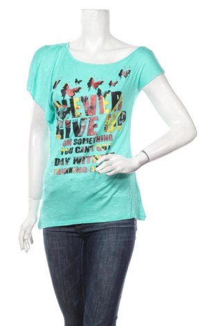 Bluză de femei Yes! Miss, Mărime S, Culoare Verde, 70% viscoză, 30% bumbac, Preț 48,35 Lei