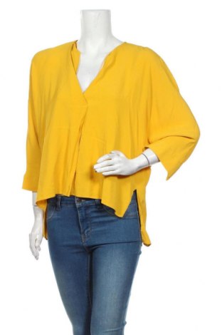 Γυναικεία μπλούζα Zara, Μέγεθος L, Χρώμα Κίτρινο, Τιμή 13,64 €
