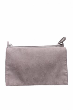 Дамска чанта H&M Divided, Цвят Сив, Еко кожа, Цена 29,40 лв.