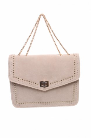 Γυναικεία τσάντα Irl, Χρώμα  Μπέζ, Φυσικό σουέτ, Τιμή 36,52 €