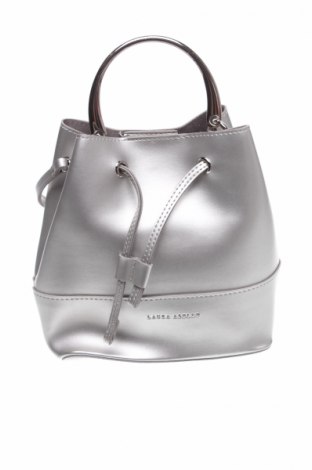 Дамска чанта Laura Ashley, Цвят Сив, Еко кожа, Цена 82,36 лв.