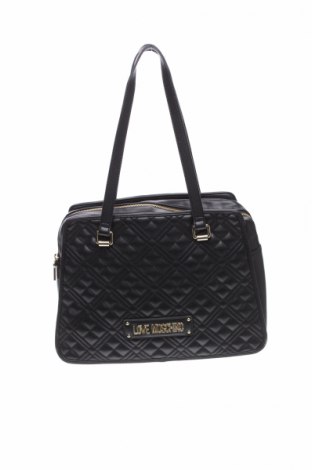 Γυναικεία τσάντα Love Moschino, Χρώμα Μαύρο, Δερματίνη, Τιμή 181,31 €