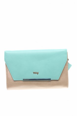 Дамска чанта MTNG, Цвят Зелен, Еко кожа, Цена 51,35 лв.