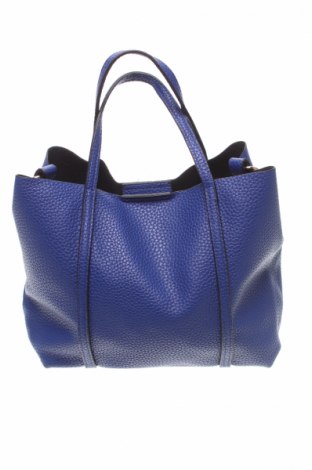 Γυναικεία τσάντα Mango, Χρώμα Μπλέ, Δερματίνη, Τιμή 39,59 €