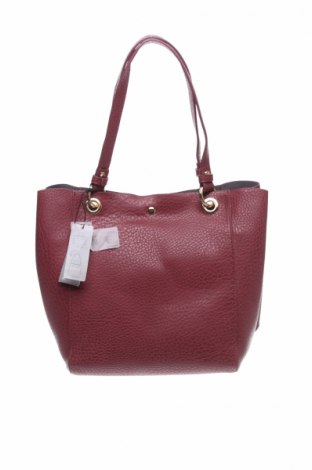 Дамска чанта Parfois, Цвят Червен, Еко кожа, Цена 40,02 лв.