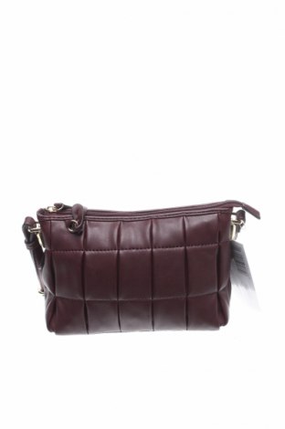 Дамска чанта Sisley, Цвят Червен, Еко кожа, Цена 81,75 лв.