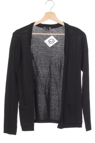 Damen Strickjacke H&M, Größe XS, Farbe Schwarz, 60% Baumwolle, 40% Viskose, Preis 23,66 €