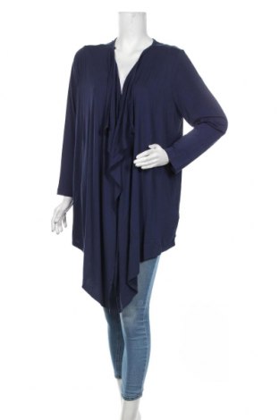 Damen Strickjacke Sheego, Größe XL, Farbe Blau, 95% Viskose, 5% Elastan, Preis 36,52 €