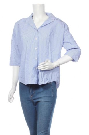 Dámská košile , Velikost XXL, Barva Modrá, 68% bavlna, 29% polyester, 2% elastan, Cena  383,00 Kč