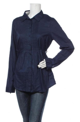 Γυναικείο πουκάμισο Amisu, Μέγεθος XL, Χρώμα Μπλέ, Βαμβάκι, Τιμή 16,89 €