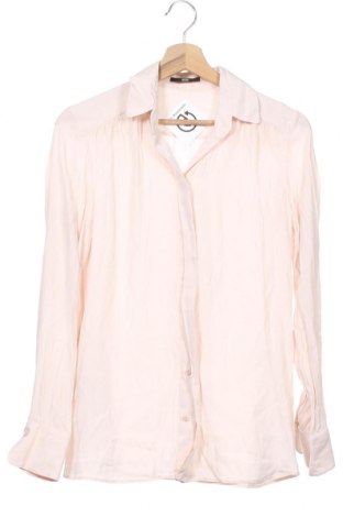 Damska koszula BOSS, Rozmiar XS, Kolor Różowy, 93% jedwab, 7% elastyna, Cena 518,17 zł