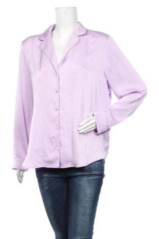 Дамска риза Bruuns Bazaar, Размер L, Цвят Лилав, Полиестер, Цена 71,60 лв.