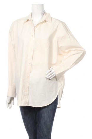 Γυναικείο πουκάμισο By Malene Birger, Μέγεθος S, Χρώμα  Μπέζ, Βαμβάκι, Τιμή 129,54 €