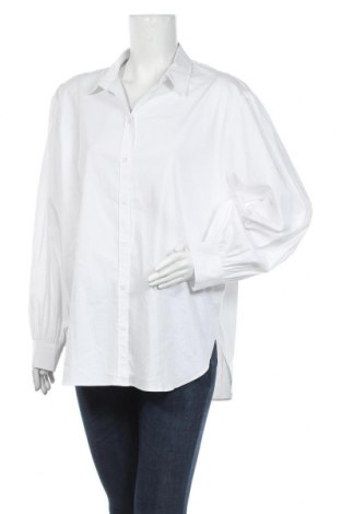 Γυναικείο πουκάμισο Esprit, Μέγεθος XL, Χρώμα Λευκό, 69% βαμβάκι, 28% πολυαμίδη, 3% ελαστάνη, Τιμή 29,82 €
