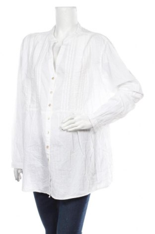 Дамска риза Gina Benotti, Размер XXL, Цвят Бял, Памук, Цена 27,30 лв.