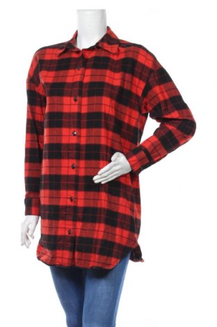 Дамска риза H&M, Размер XS, Цвят Червен, Памук, Цена 26,00 лв.