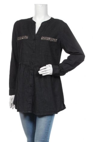 Γυναικείο πουκάμισο Janina, Μέγεθος M, Χρώμα Μαύρο, Τιμή 16,89 €