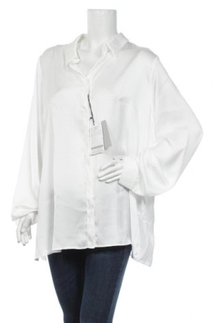 Γυναικείο πουκάμισο Persona by Marina Rinaldi, Μέγεθος XXL, Χρώμα Λευκό, Πολυεστέρας, Τιμή 87,36 €