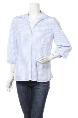 Γυναικείο πουκάμισο S.Oliver, Μέγεθος L, Χρώμα Μπλέ, Τιμή 16,89 €