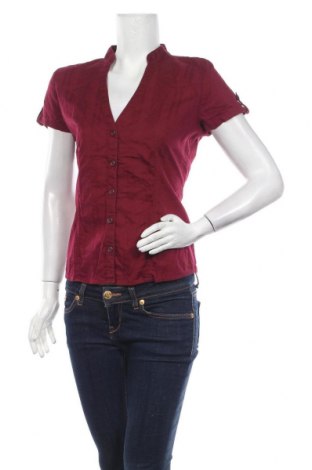 Γυναικείο πουκάμισο S.Oliver, Μέγεθος M, Χρώμα Κόκκινο, Βαμβάκι, Τιμή 11,14 €