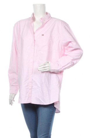 Дамска риза Tommy Hilfiger, Размер L, Цвят Розов, Памук, Цена 125,30 лв.