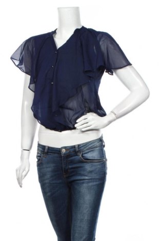 Γυναικείο πουκάμισο Vero Moda, Μέγεθος XS, Χρώμα Μπλέ, Τιμή 16,50 €
