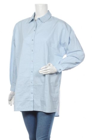 Γυναικείο πουκάμισο Vero Moda, Μέγεθος XS, Χρώμα Μπλέ, Βαμβάκι, Τιμή 20,63 €