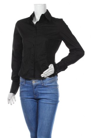 Damenbluse Versace Jeans, Größe L, Farbe Schwarz, 97% Baumwolle, 3% Elastan, Preis 66,80 €