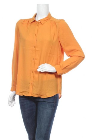 Γυναικείο πουκάμισο Vila, Μέγεθος S, Χρώμα Κίτρινο, Πολυεστέρας, Τιμή 10,67 €