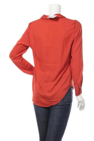 Γυναικείο πουκάμισο Vila, Μέγεθος XS, Χρώμα Κόκκινο, Πολυεστέρας, Τιμή 14,23 €