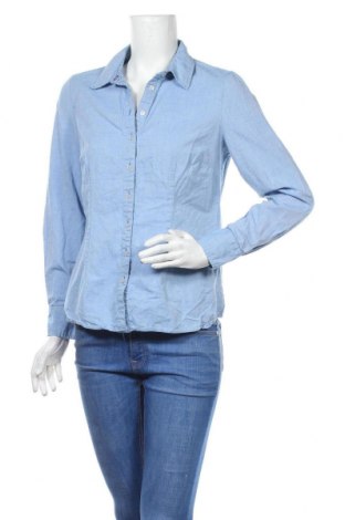 Дамска риза Woman By Tchibo, Размер L, Цвят Син, Памук, Цена 25,94 лв.