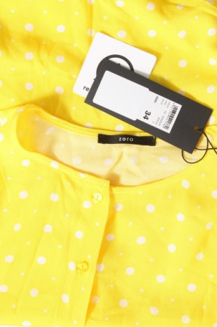 Γυναικείο πουκάμισο Zero, Μέγεθος XS, Χρώμα Κίτρινο, Βισκόζη, Τιμή 13,76 €