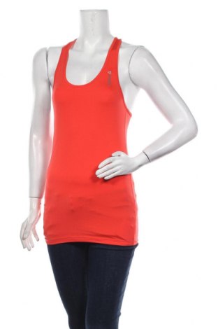 Дамска спортна блуза Reebok, Размер M, Цвят Червен, 88% полиестер, 12% еластан, Цена 34,00 лв.