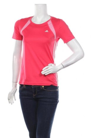 Дамска тениска Adidas, Размер S, Цвят Розов, Цена 27,00 лв.