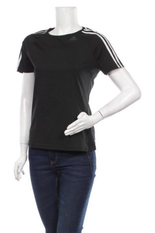 Tricou de femei Adidas, Mărime M, Culoare Negru, 84% poliester, 16% elastan, Preț 92,84 Lei