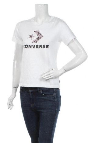Damski T-shirt Converse, Rozmiar S, Kolor Biały, Bawełna, Cena 137,94 zł