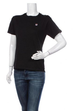 Γυναικείο t-shirt FILA, Μέγεθος S, Χρώμα Μαύρο, Βαμβάκι, Τιμή 17,68 €